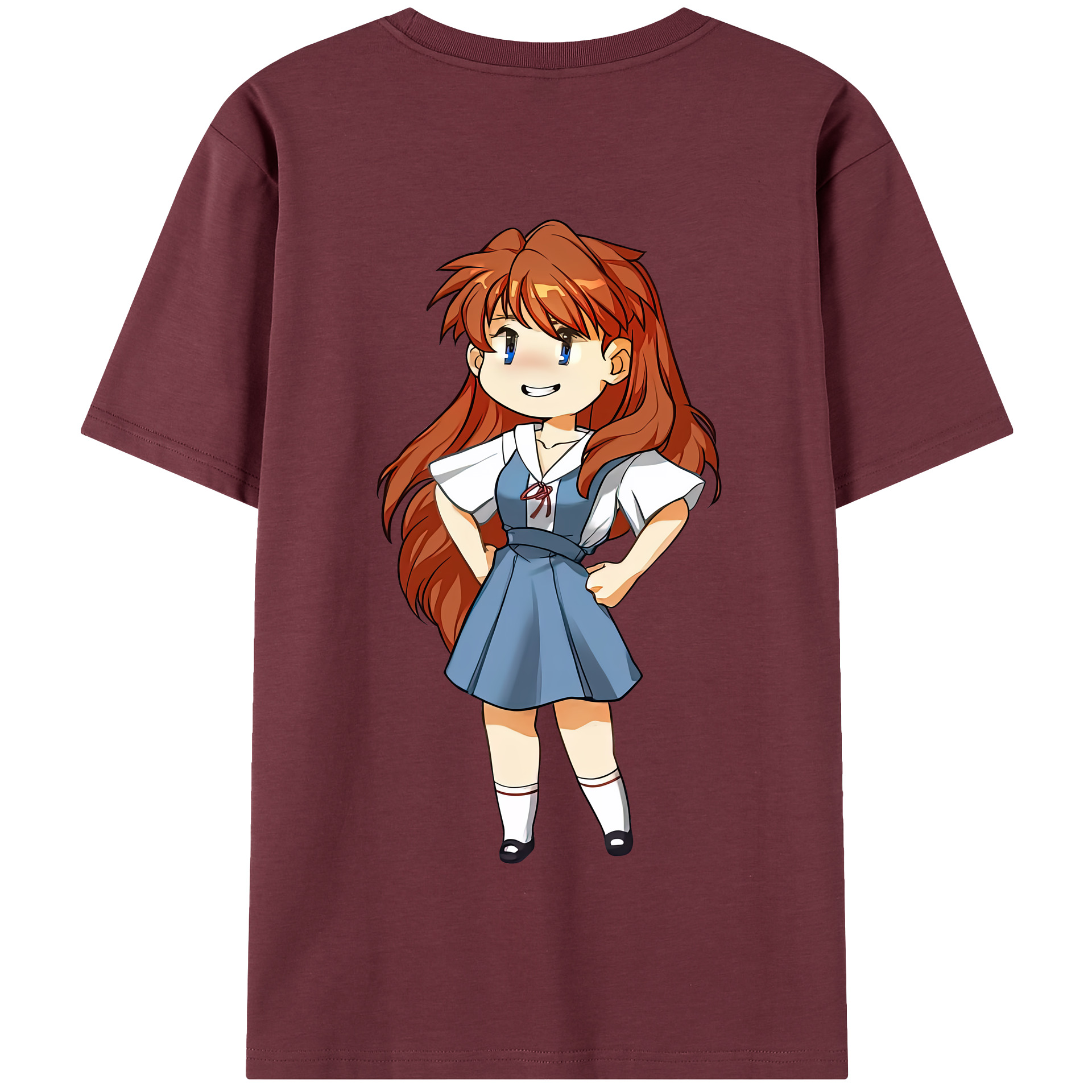 （画像用） EVA 新世紀エヴァンゲリオン 綿100％半袖Tシャツ（背面プリント）